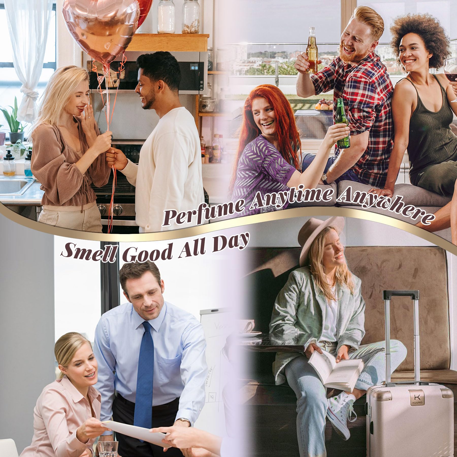 Idée cadeau voyage YIERSO, parfum chic à emporter partout.
