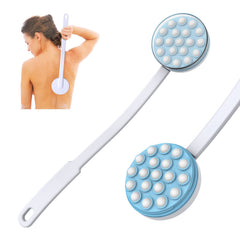 Yiesoum applicateur lotion dos avec rouleaux pour une application uniforme et massage relaxant