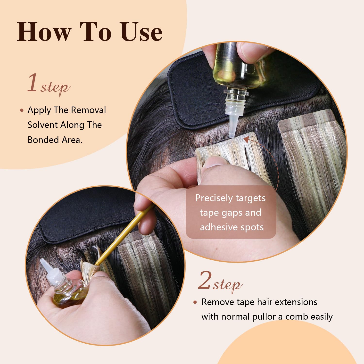 YILITE: formule douce sans latex respectueuse du cuir chevelu.