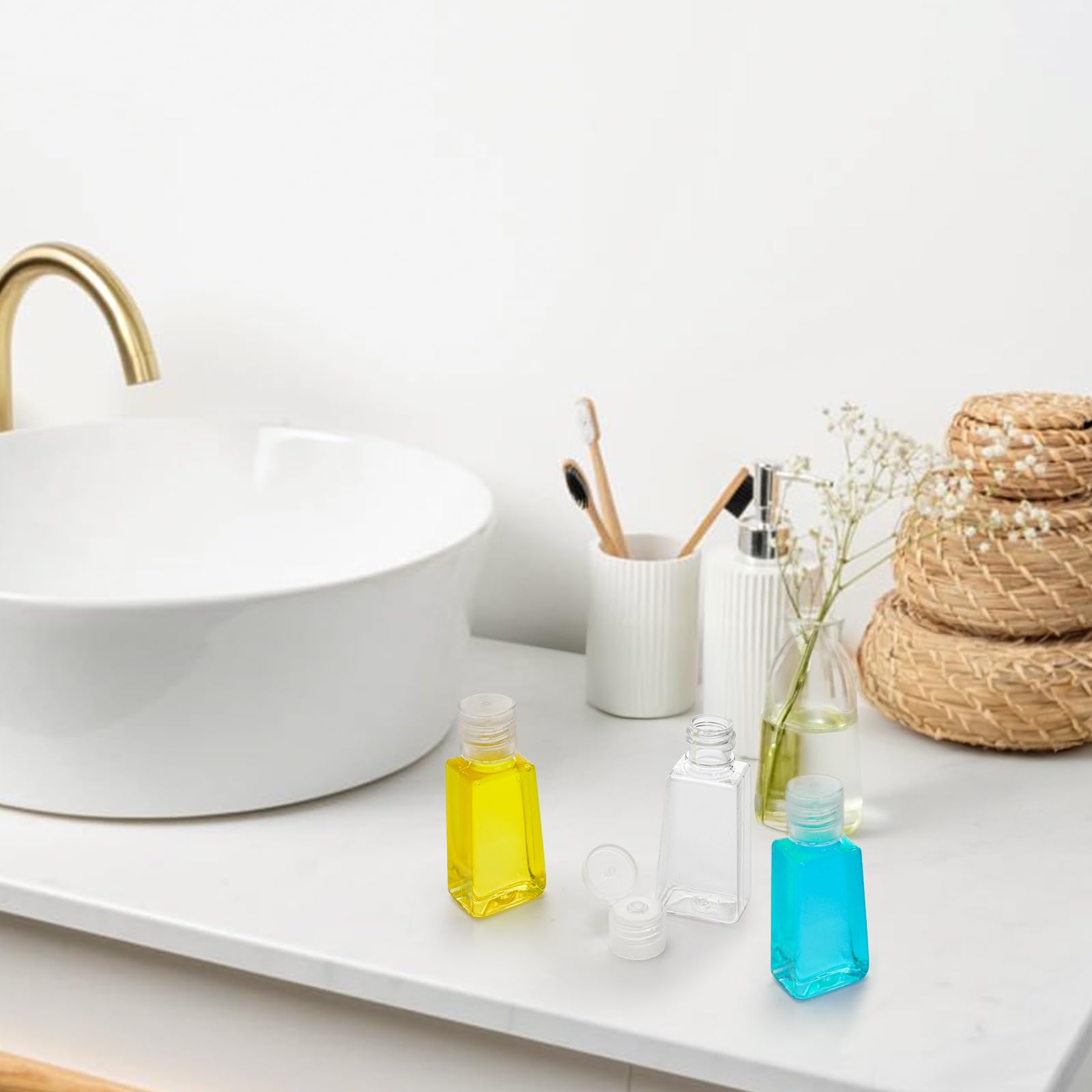 Utilisations multiples avec les flacons YIMITEE shampoing lotions et crèmes