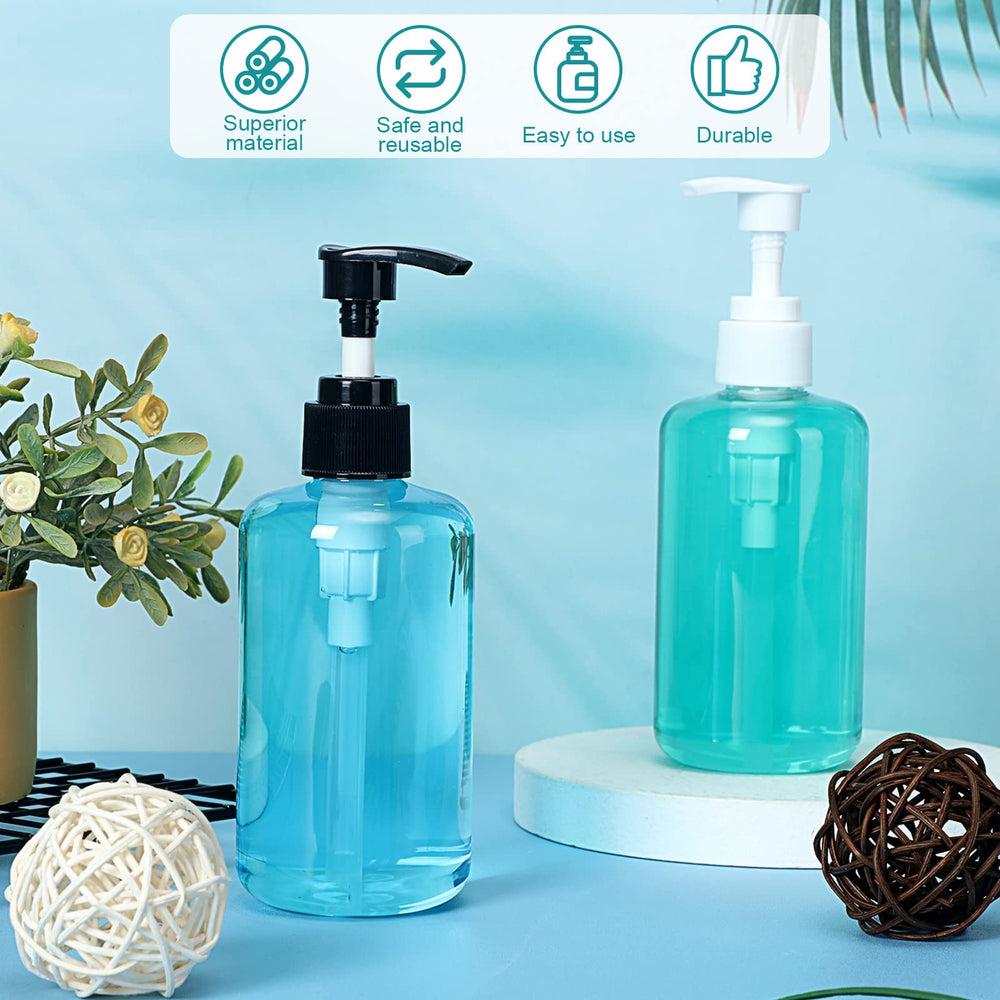 Bouteille transparente Yinder, niveau d’utilisation visible.