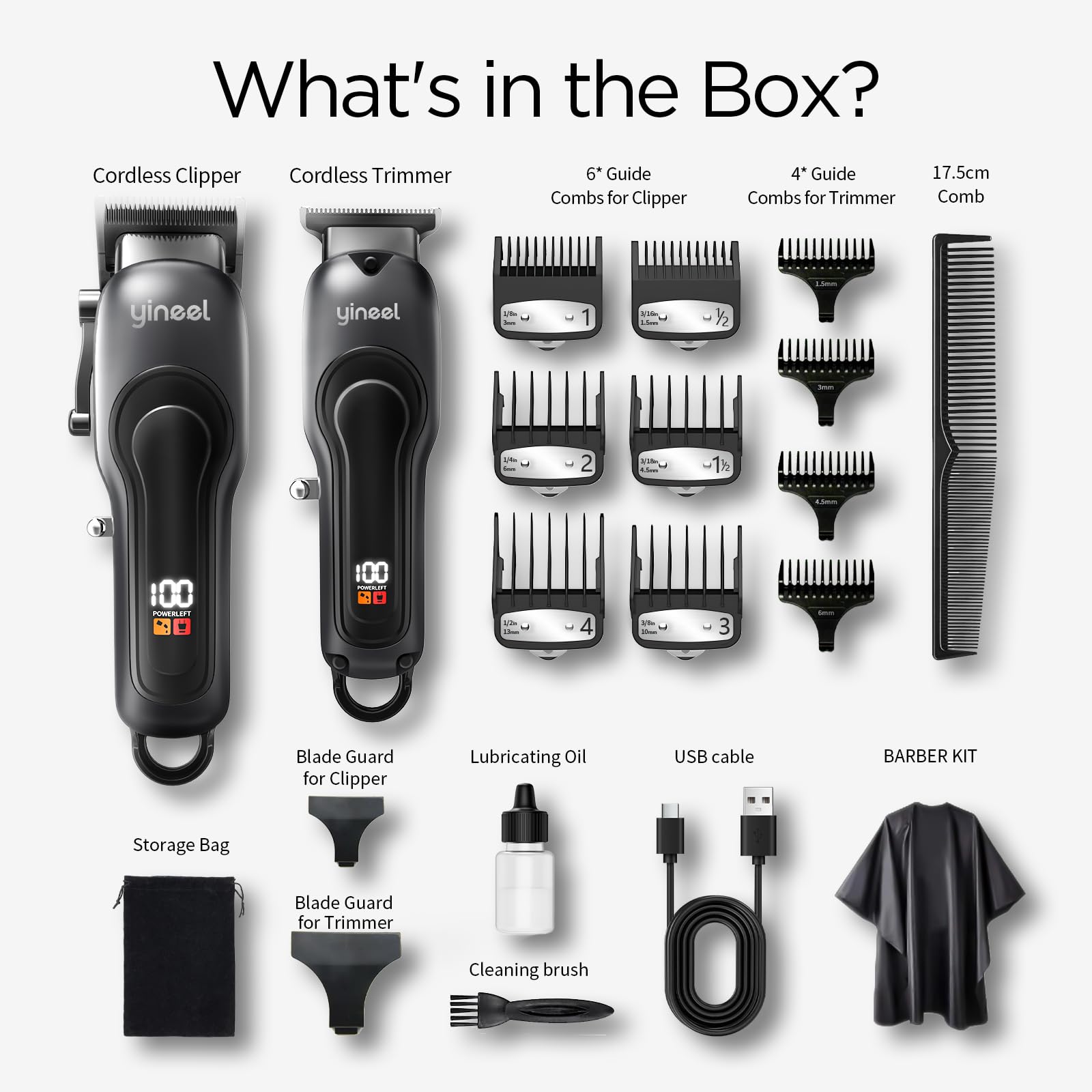 Coffret cadeau grooming premium Yineel.