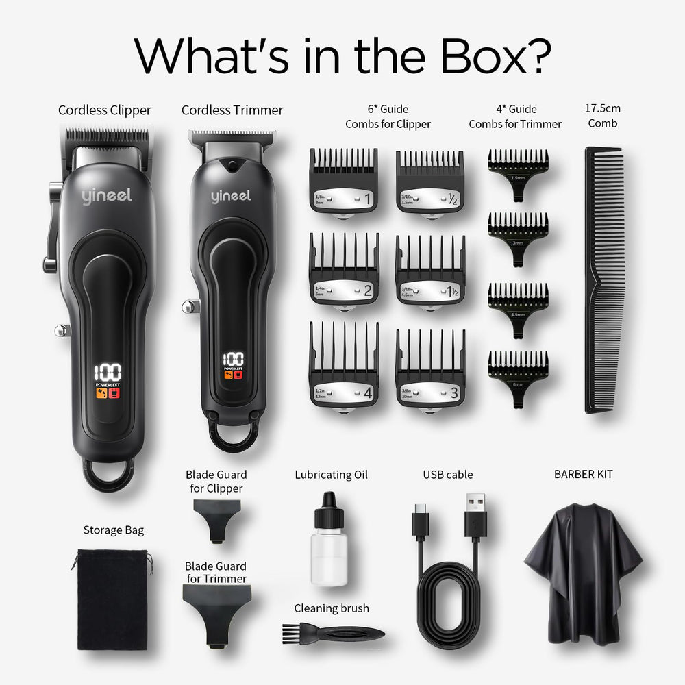 Coffret cadeau grooming premium Yineel.