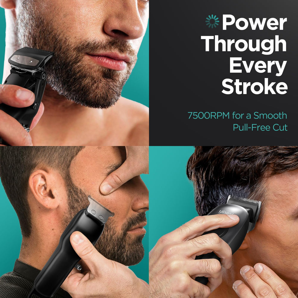 Kit grooming Yineel avec accessoires pour coupes précises.