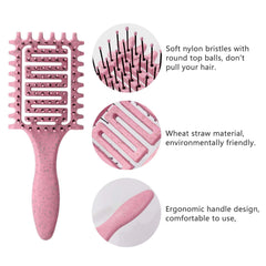 Brosse Yingbtr pour boucles — démêlage en douceur et confort.