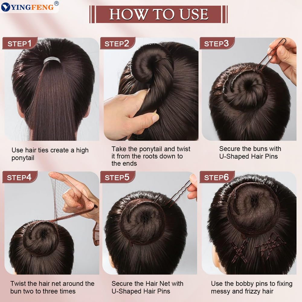 Bandeaux blancs YingFeng 1,18 pouce pour un look net.
