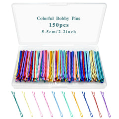 Pinces Bobby YINGFENG colorées dans une boîte, parfaites pour ranger et emporter.