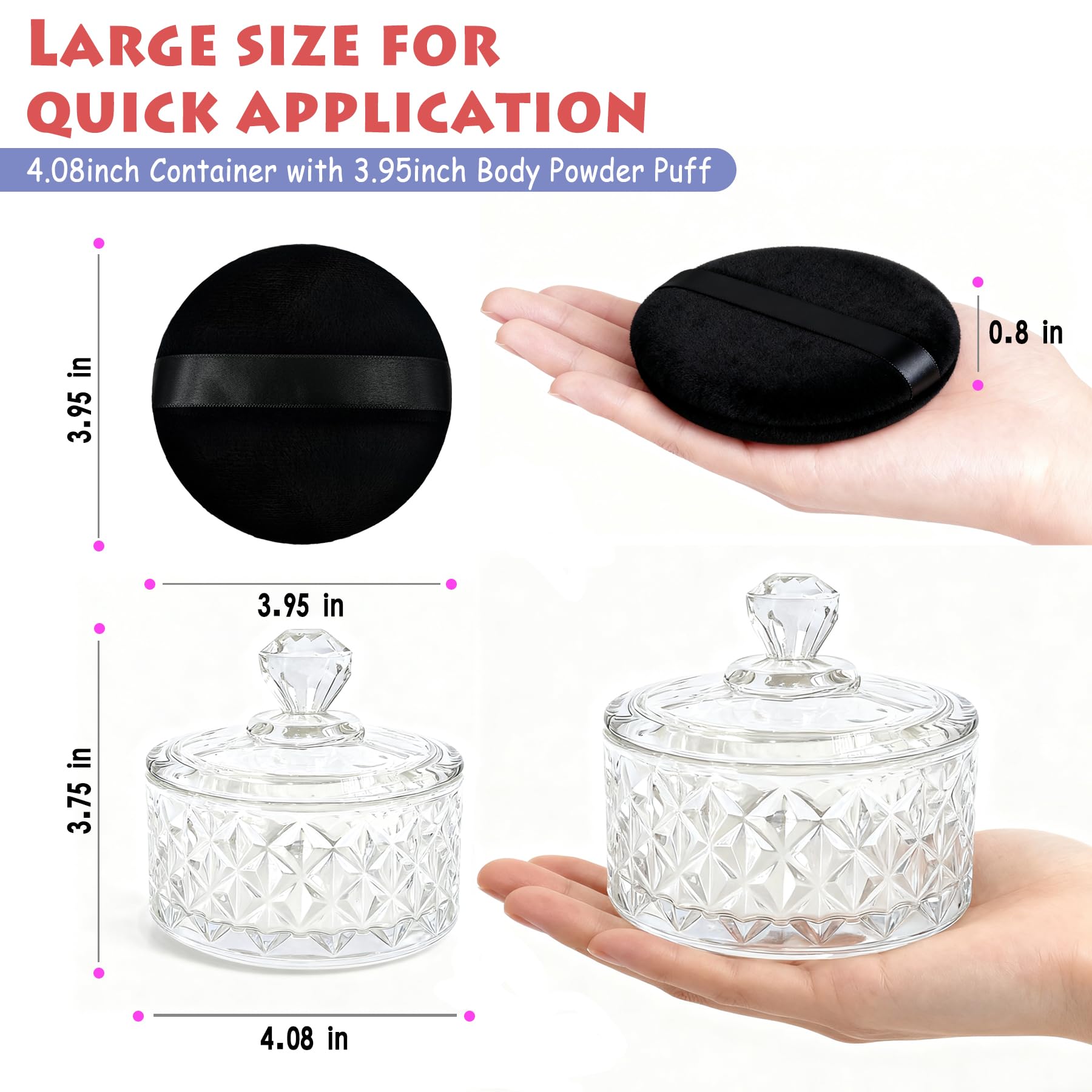 YINGMAN cadeau ensemble poudre, offre pratique pour routine beauté.