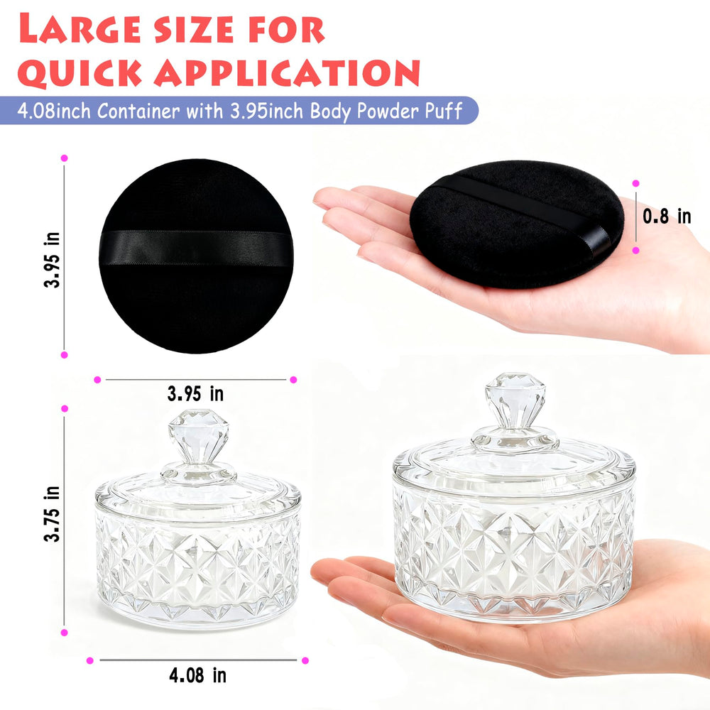 YINGMAN cadeau ensemble poudre, offre pratique pour routine beauté.