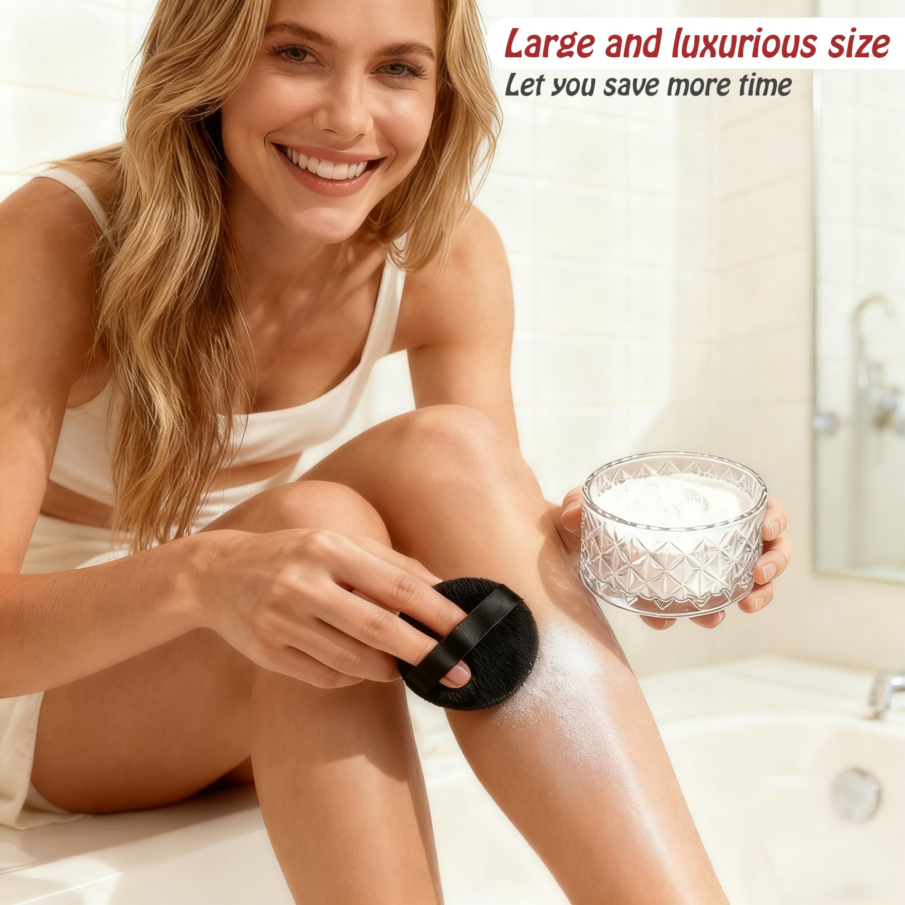 YINGMAN accessoire poudre multi-usages, idéal pour maquillage et soins corporels.