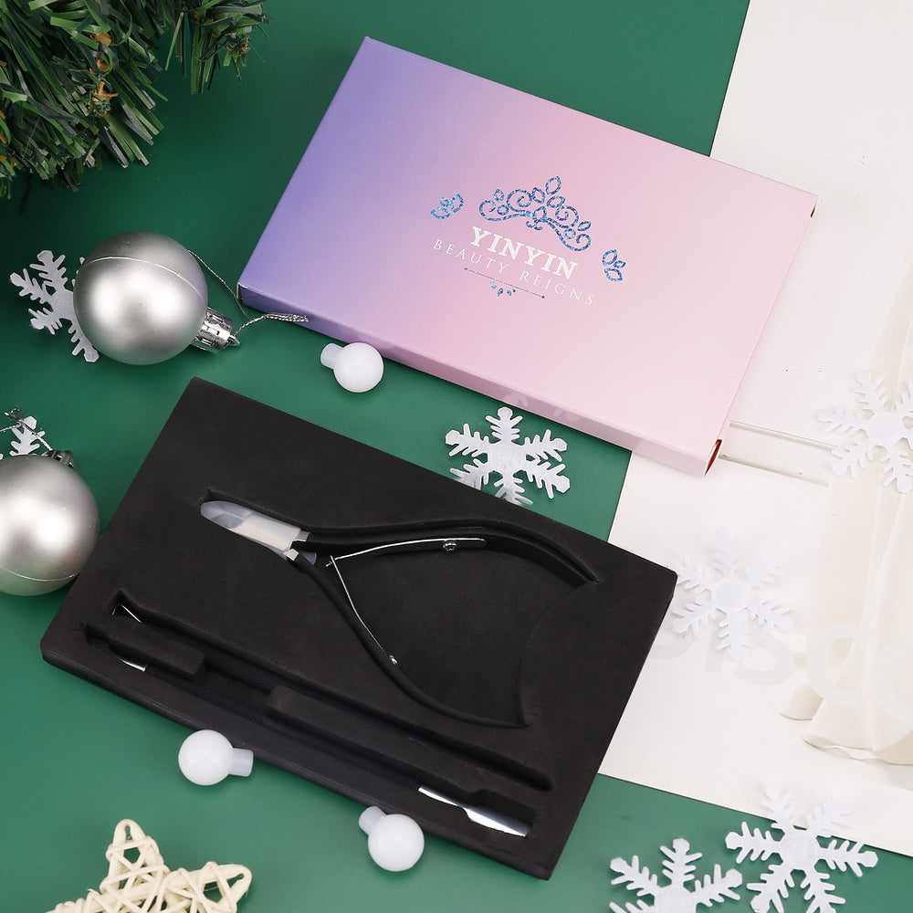 Accessoire portable YINYIN noir, pratique pour voyage et routine.