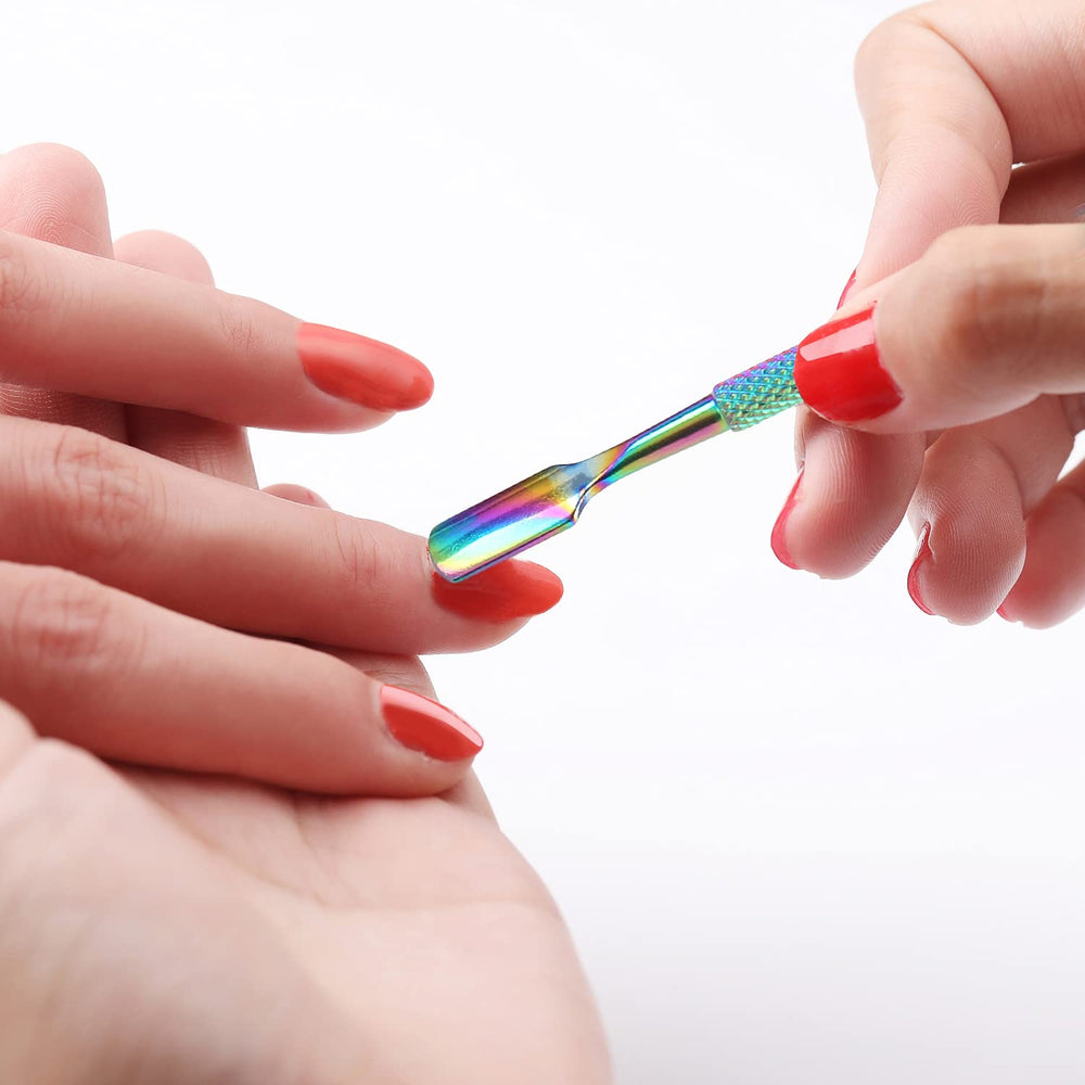Poignée ergonomique antidérapante YINYIN Arc-en-Ciel pour une prise confortable.