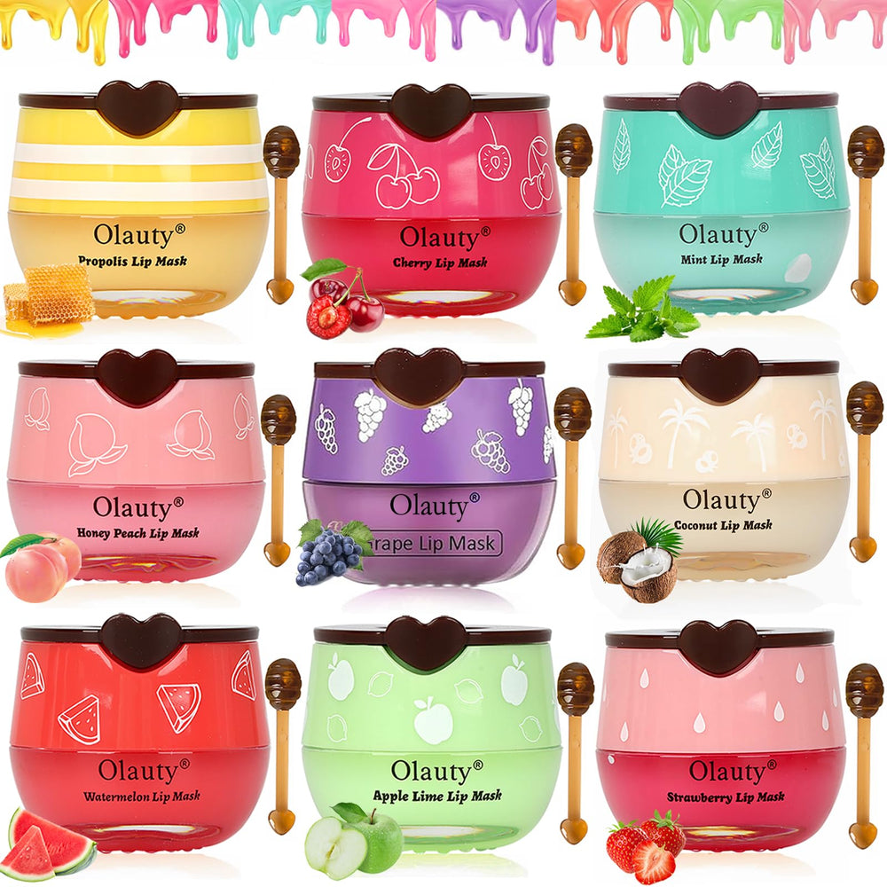 Yishifa baume lèvres abeille pot miel, hydratation intense pour lèvres sèches.