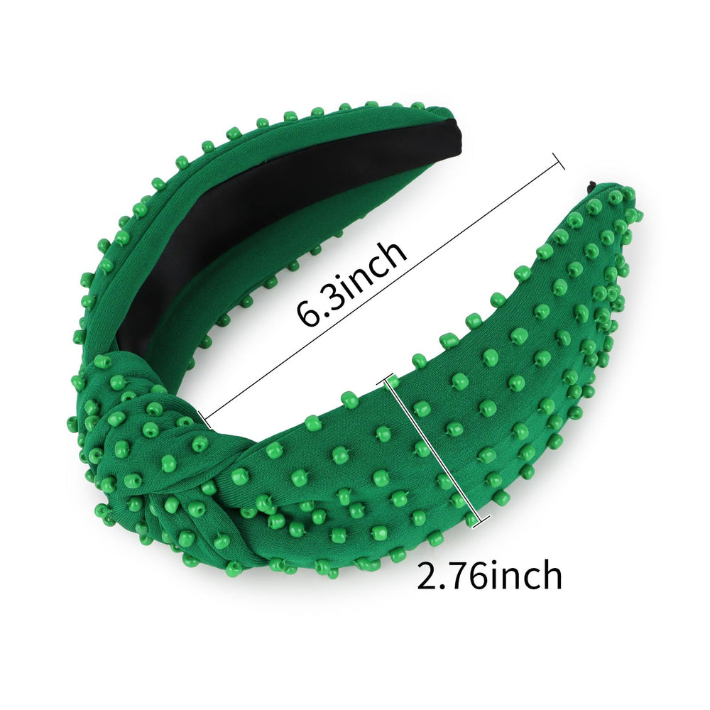 Accessoire polyvalent YISSION vert, convient au travail, sorties et Saint-Patrick.