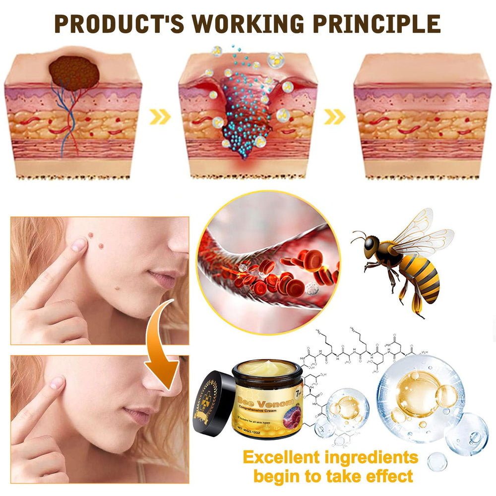 YIVANNUO Crème Venin d’Abeille – hydratation profonde et nourrissante.