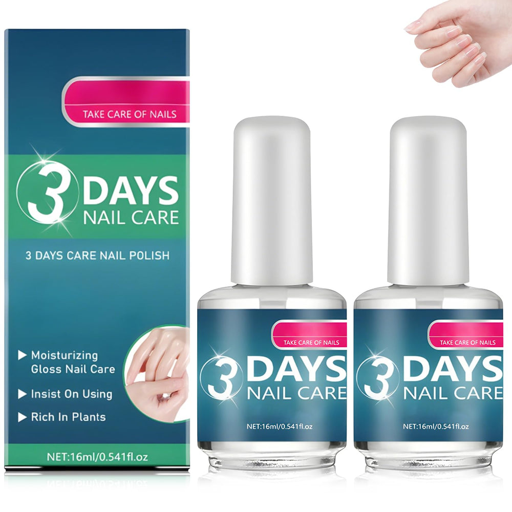 Soin YJW 3 Jours – renforcement des ongles pour plus de solidité.