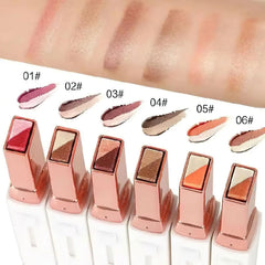 Ylapagne ombre-stick gradient pailleté rose pour un effet glamour