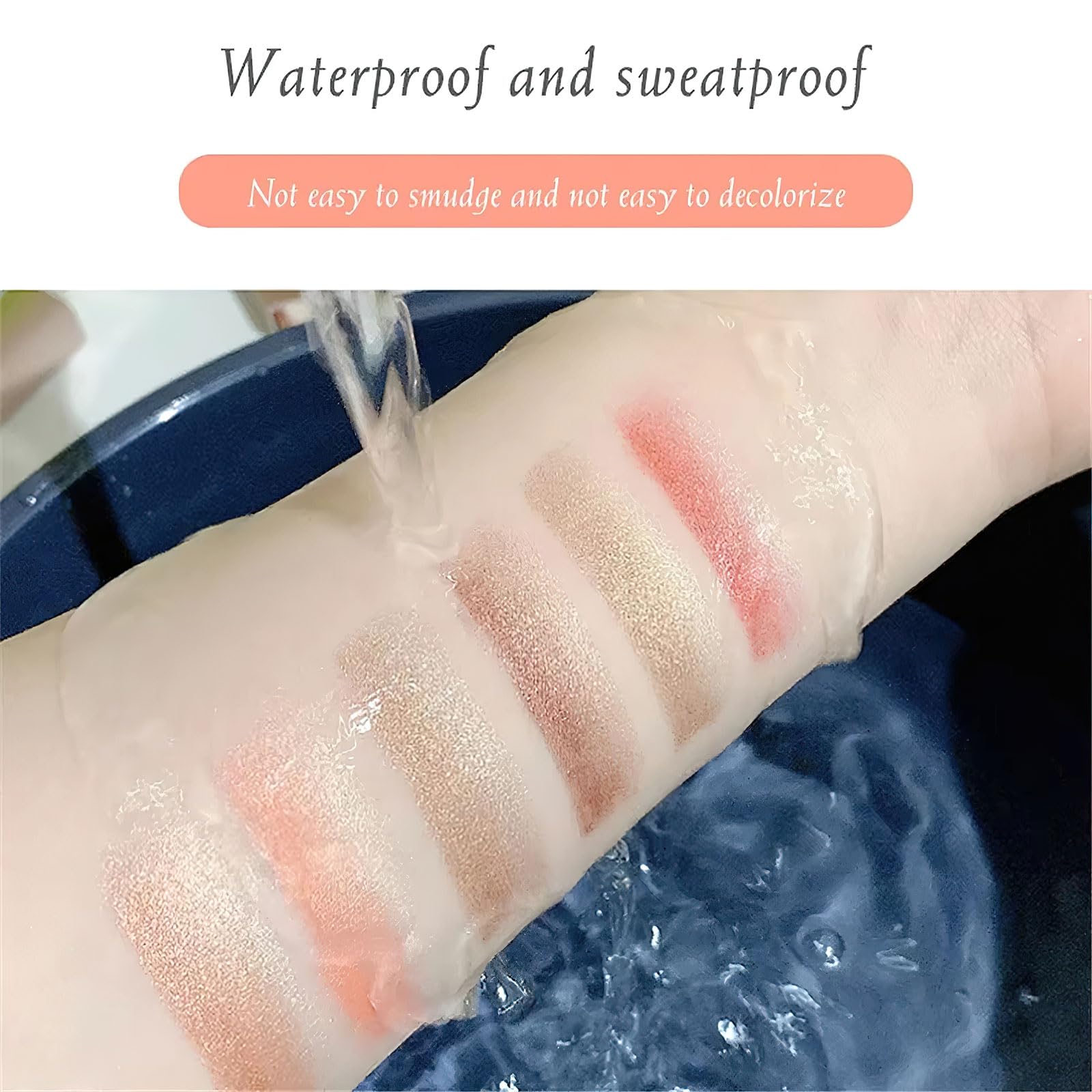 Ylapagne texture crème-poudre douce qui glisse lors de l application