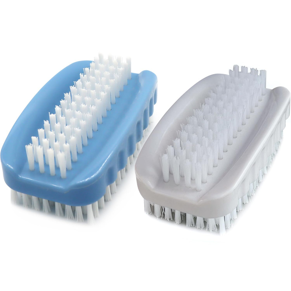 Brosse Ylijxqc à double face pour nettoyage précis des ongles.