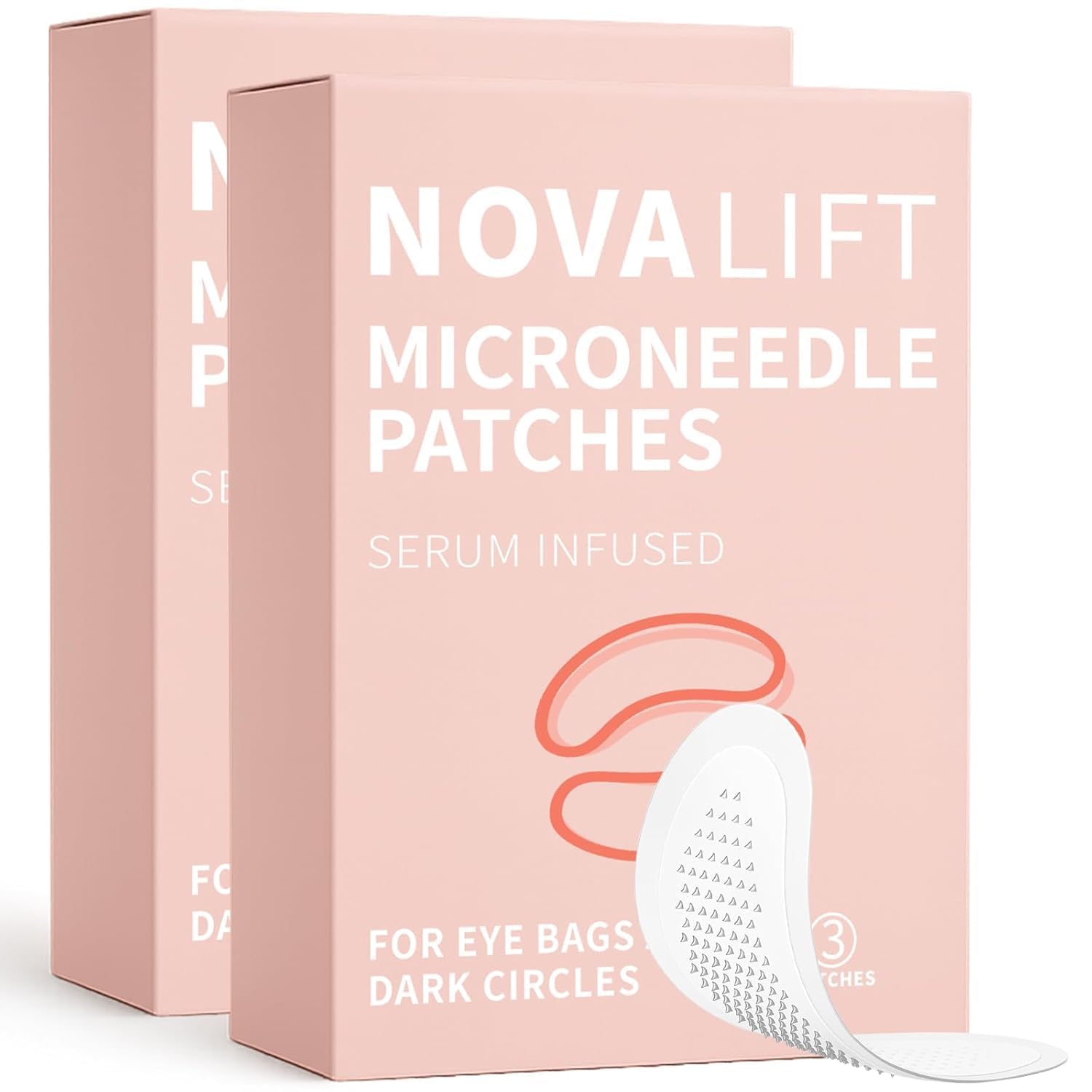 Novalift patches yeux : application facile et fixation sûre pour une utilisation rapide