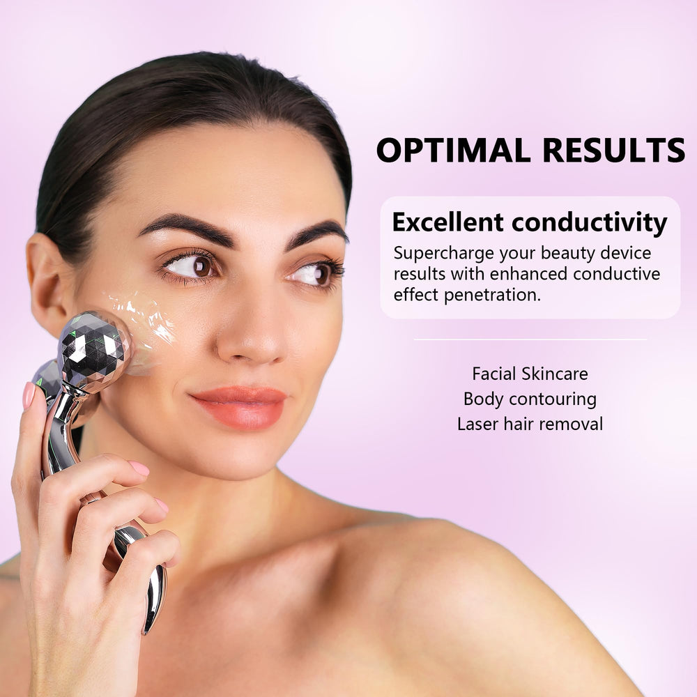 YMEYFAN gel conducteur application visage pour glisse fluide et agréable.