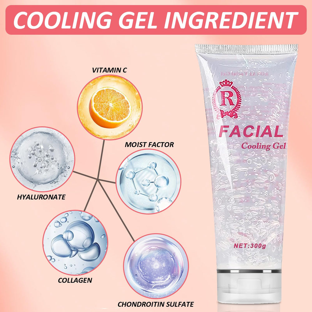 YMEYFAN Gel Conductif pour visage, texture douce et rafraîchissante.