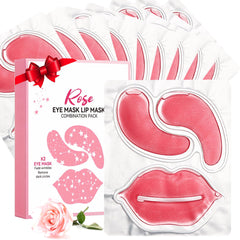 Patchs yeux YMEYFAN rose, hydratants et anti-fatigue