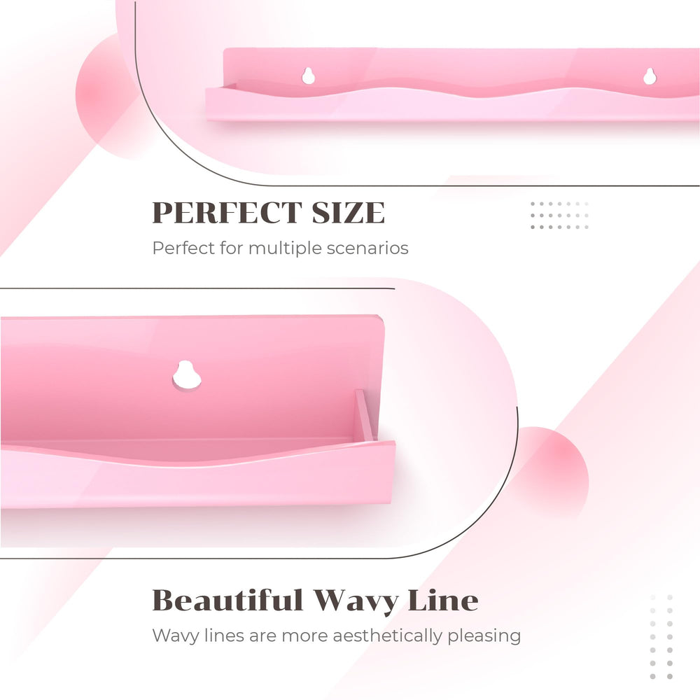YMVV affiche vernis rose pâle pour salon ou boutique.