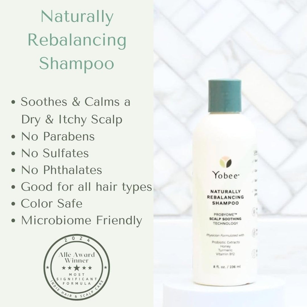 Apres-shampoing Yobee en flacon, cheveux plus doux