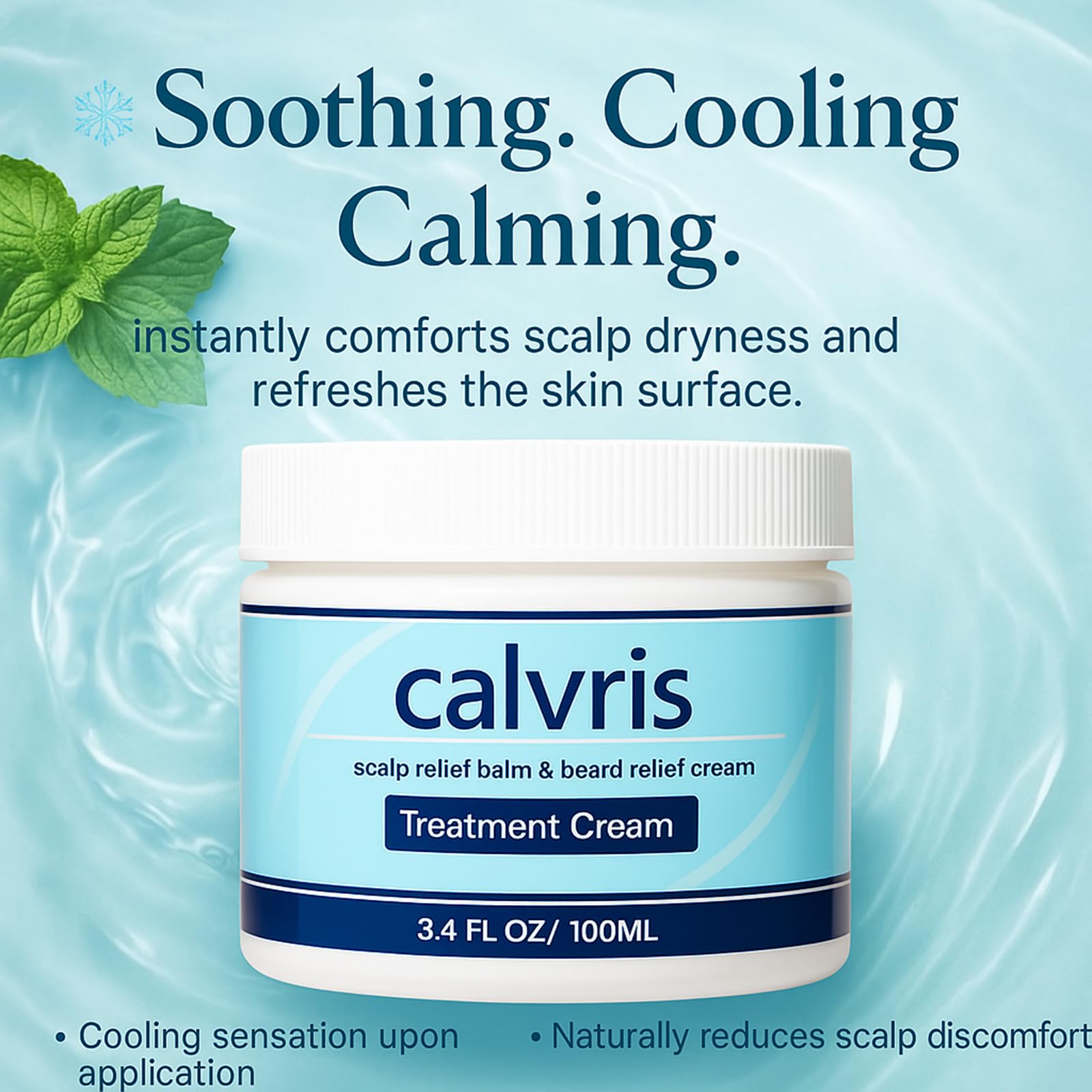 YOCMIPS Calvris Application Douce – méthode simple pour appliquer sur le cuir chevelu.