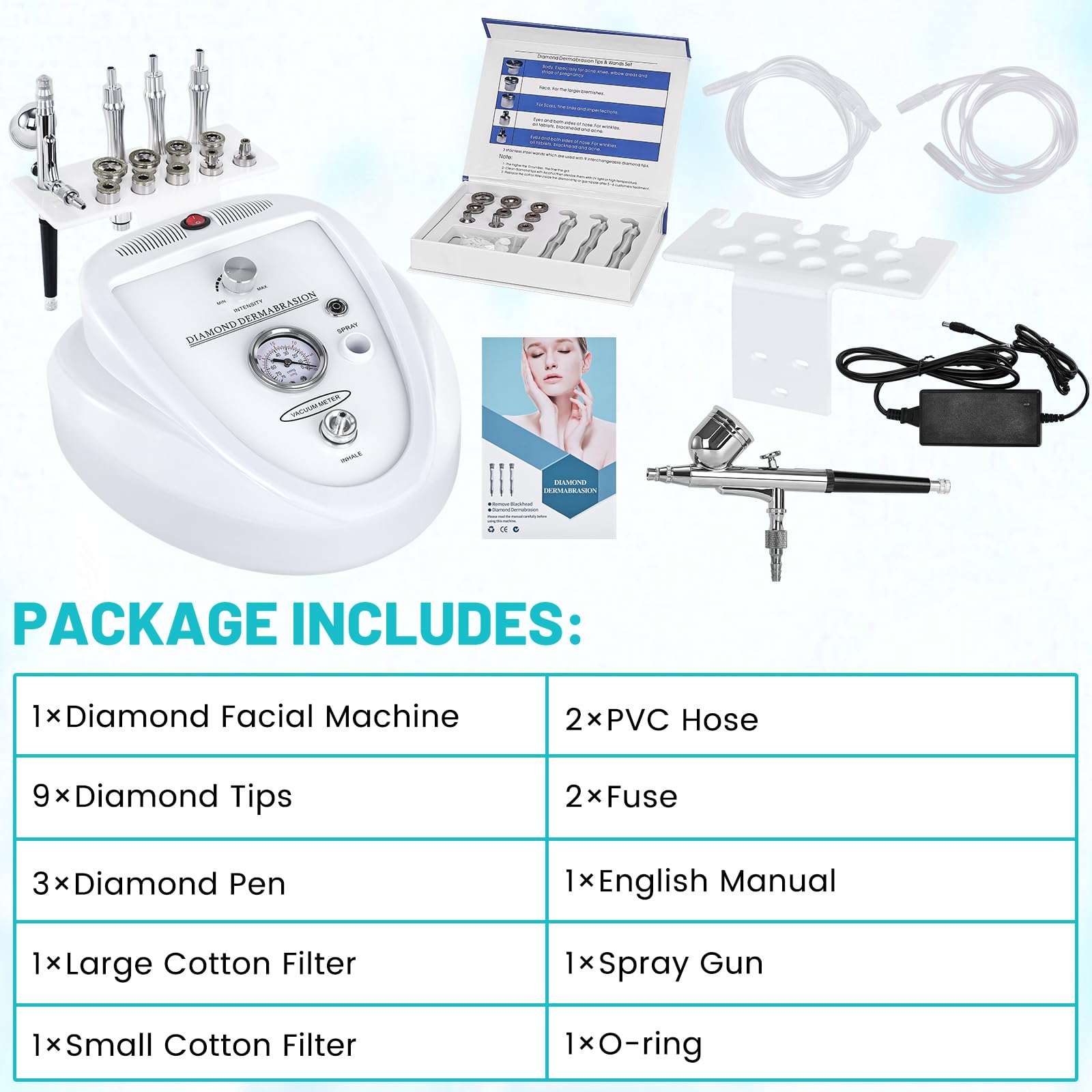 Yofuly Accessoires kit brumisateur: accessoires utiles pour hydratation quotidienne