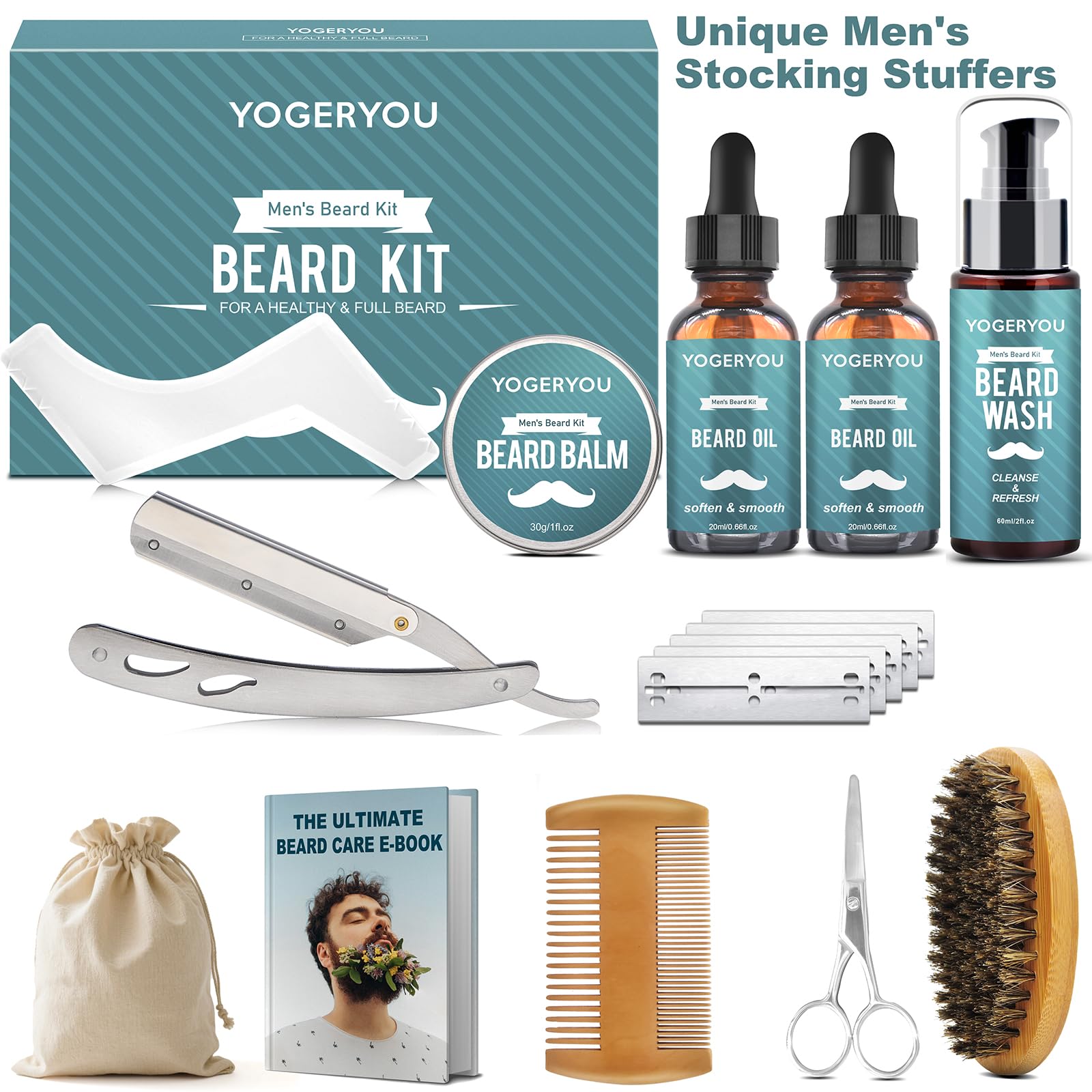 YogerYou sac-rangement-barbe : rangement compact pour voyage