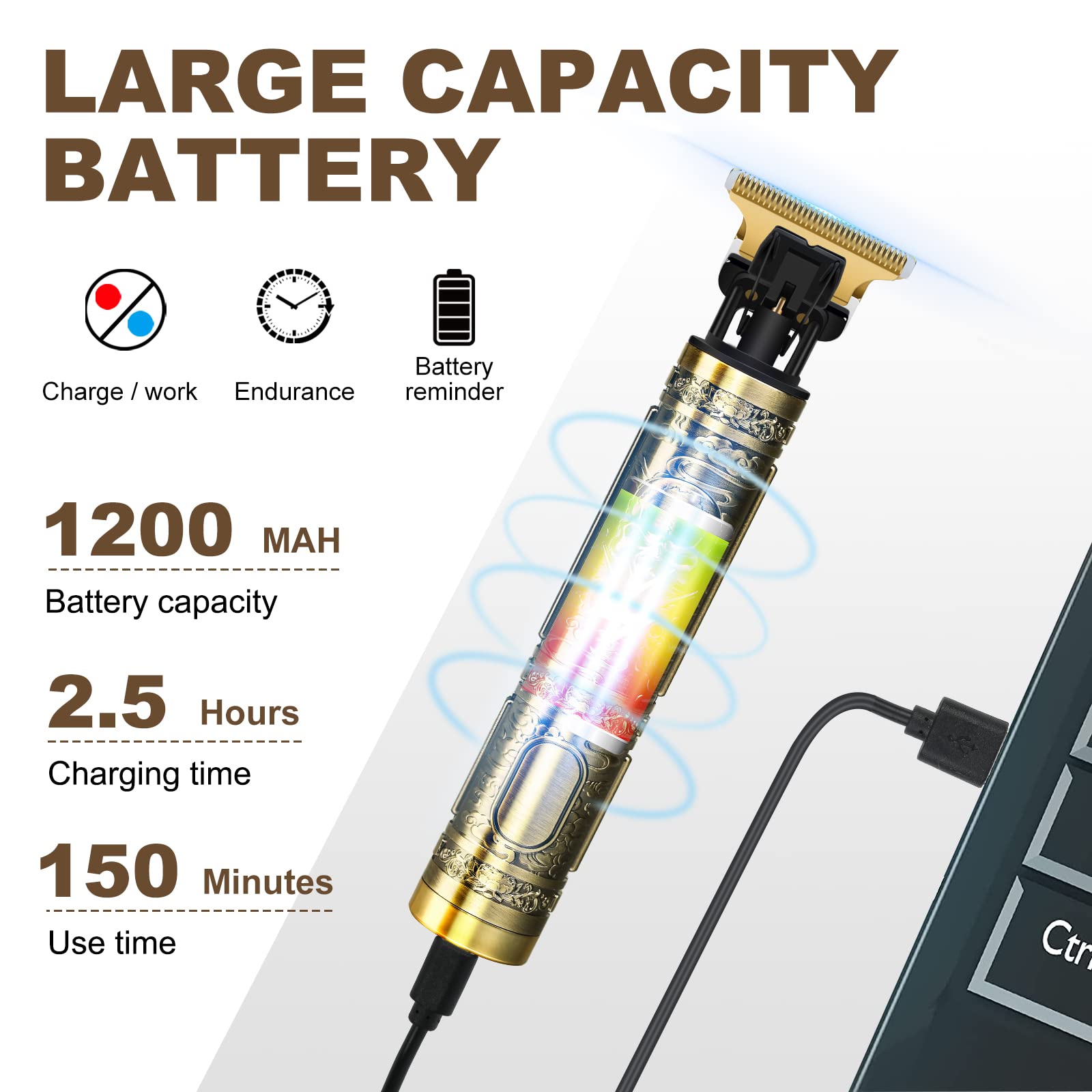 Design léger et ergonomique, facile à emporter en voyage.