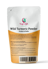 Emballage pratique de curcuma sauvage Yogi’s Gift pour une utilisation simple.