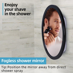 YoHumk Miroir Douche sans verre pour maquillage net sans éclaboussures