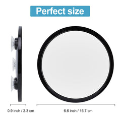YoHumk Miroir Douche ventouses puissantes assurant une fixation fiable sur surfaces lisses