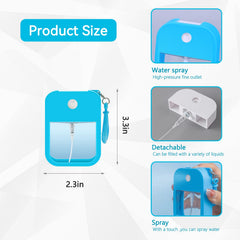 Carte spray YOKAMIRA 38ml colorée avec capuchon silicone pour transports faciles et sûrs