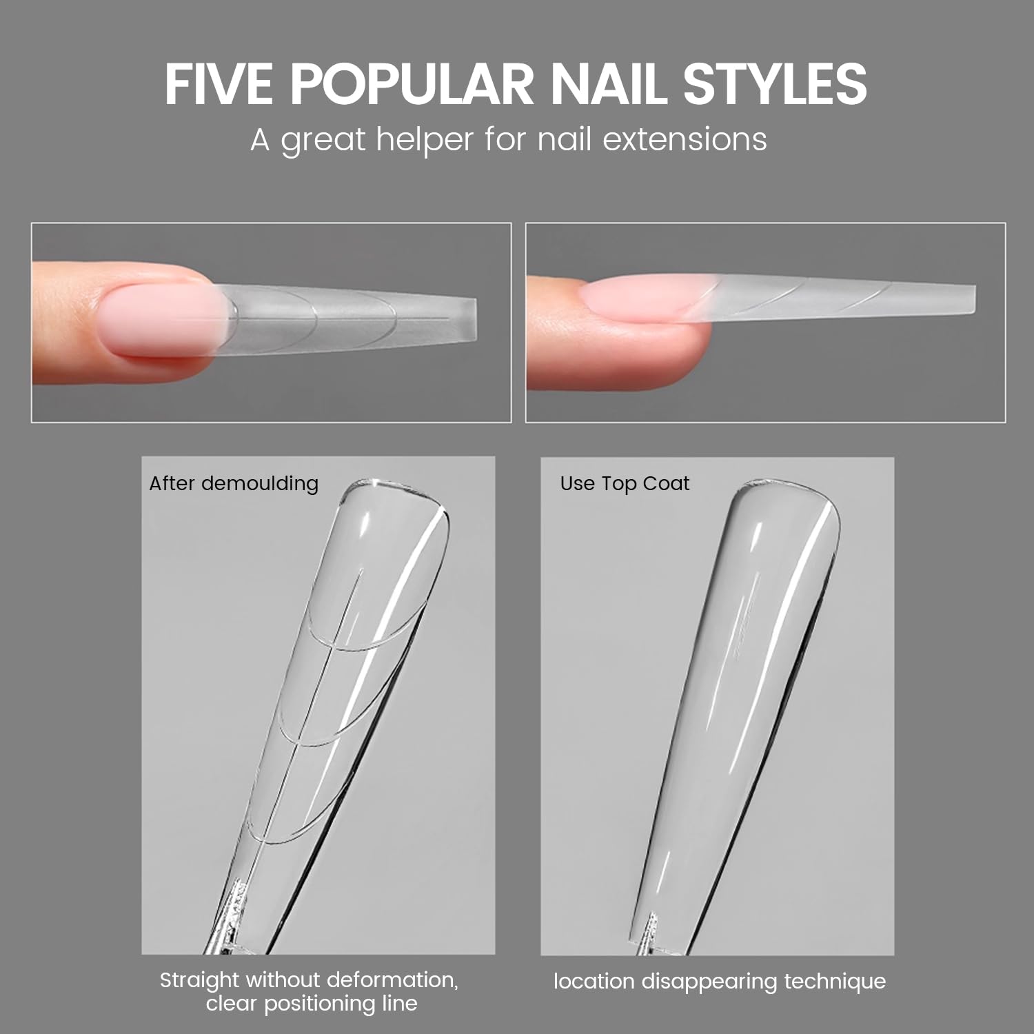 YOKE FELLOW: 15 tailles pour s’adapter à chaque ongle.