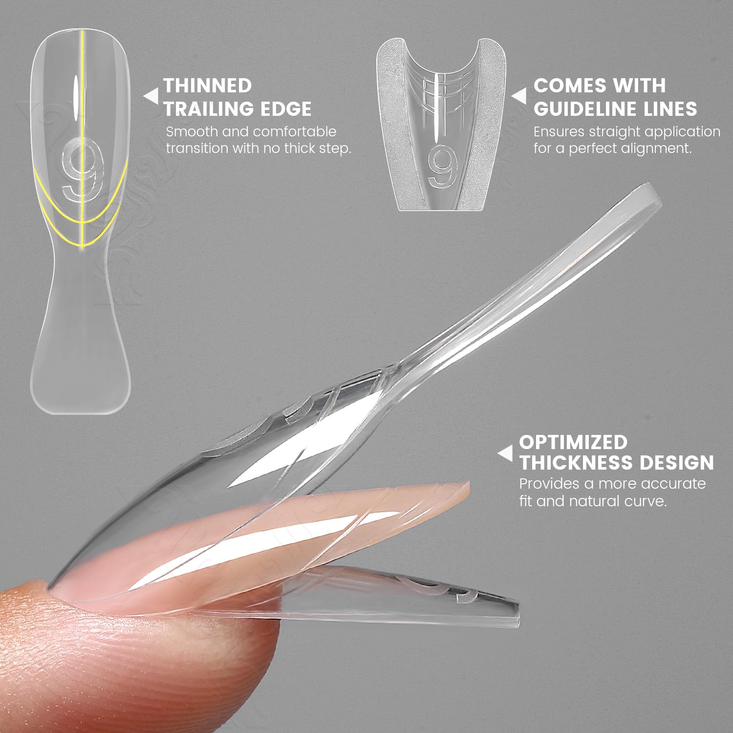 YOKEFELLOW – Formes plastiques de 15 tailles, flexibles et adaptées.