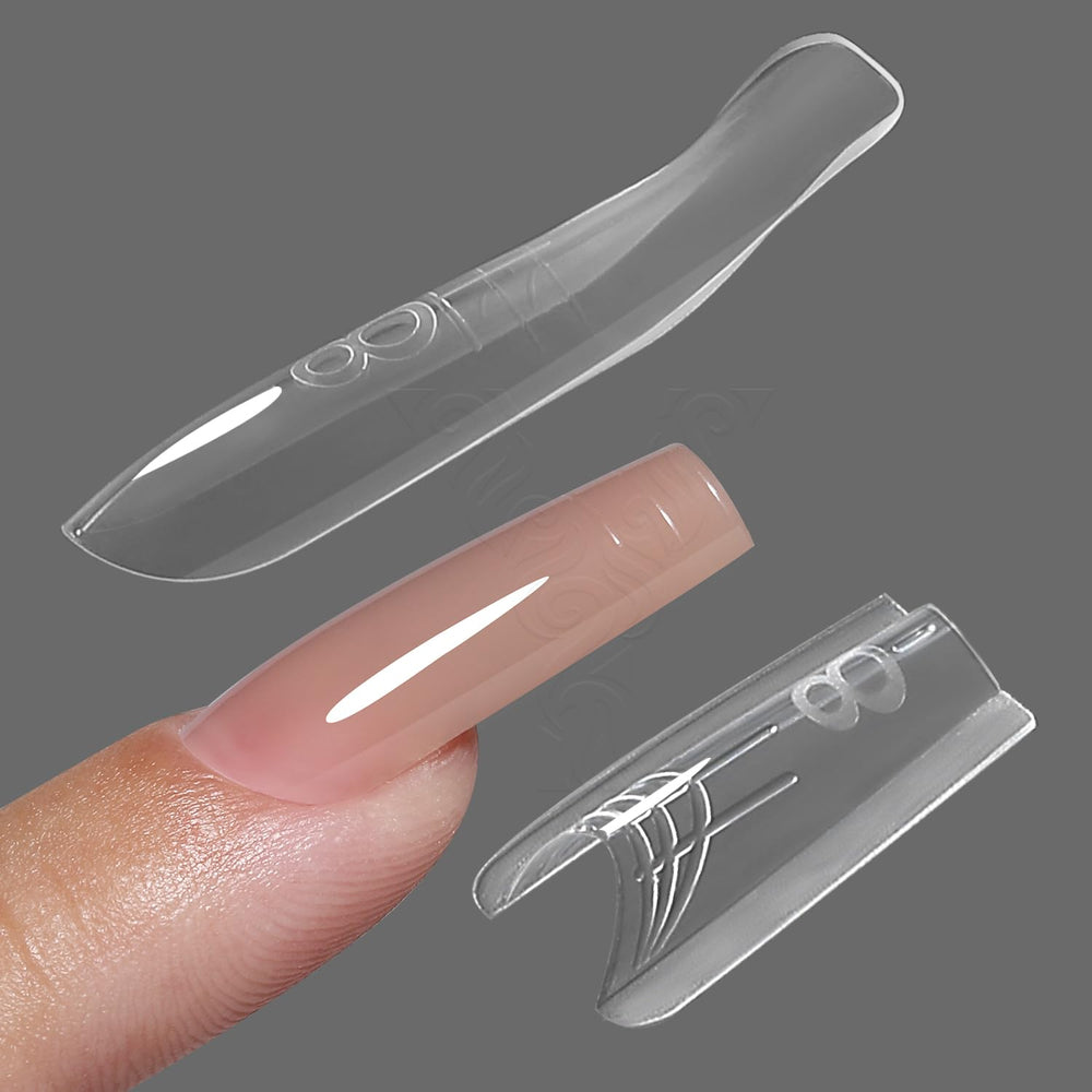Formes sandwich Yokefellow pour ongles, ensemble de 240 pièces facilitant les extensions.