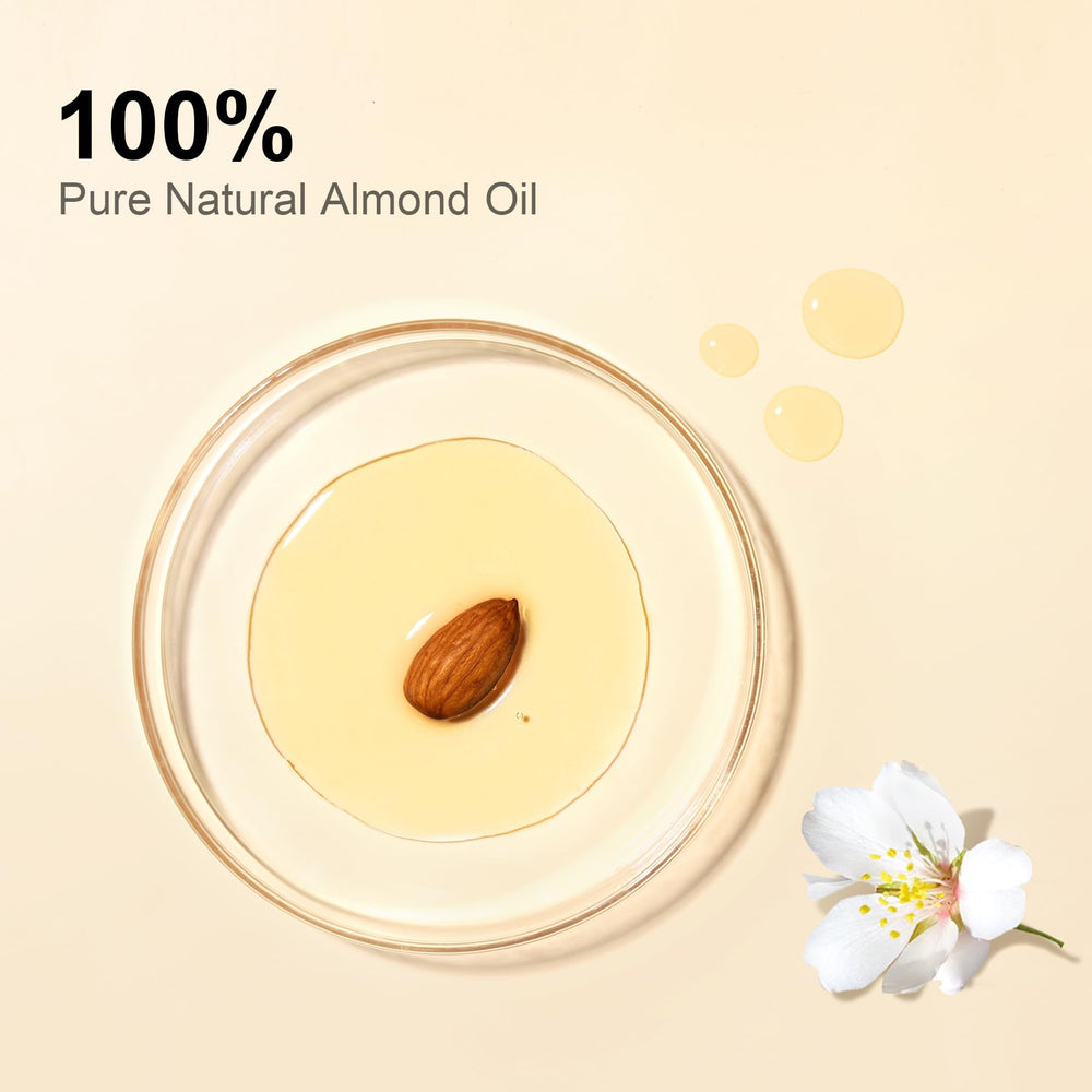 Hydratation intense pour la peau avec l'huile d'amande Yoken.