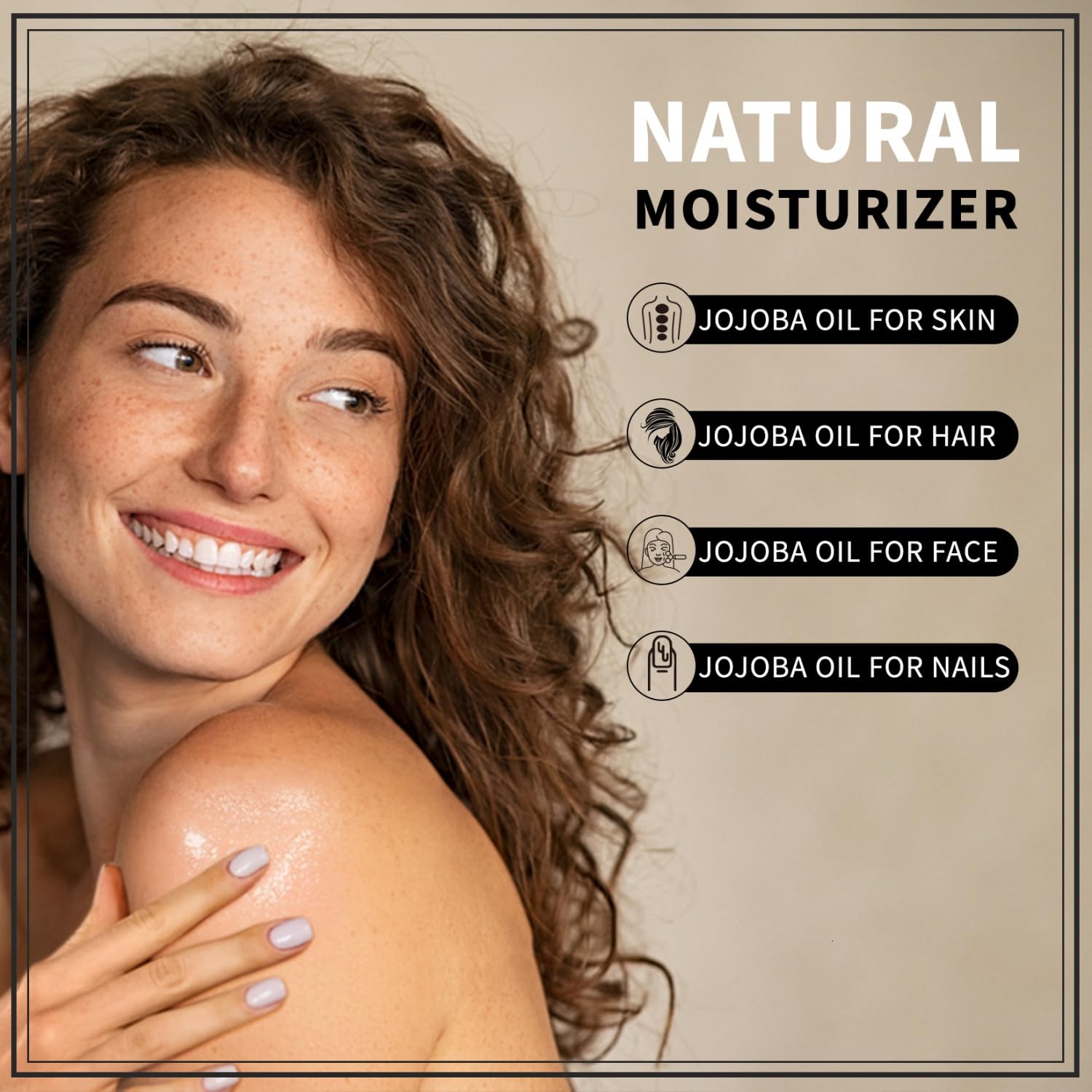 Soin capillaire Yoken, cheveux brillants et doux après application.