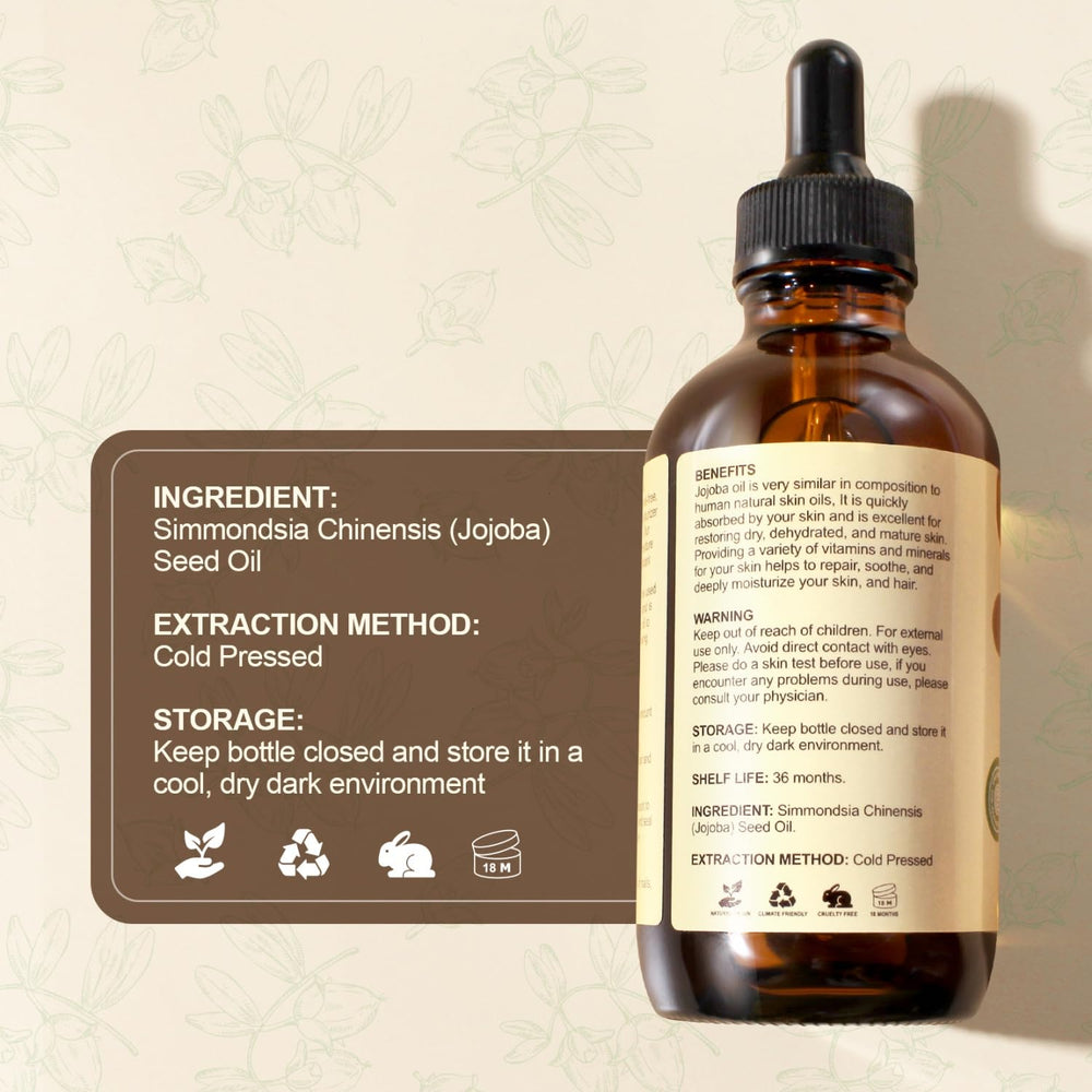 Yoken huile jojoba – base beauté maison pour lèvres et soins