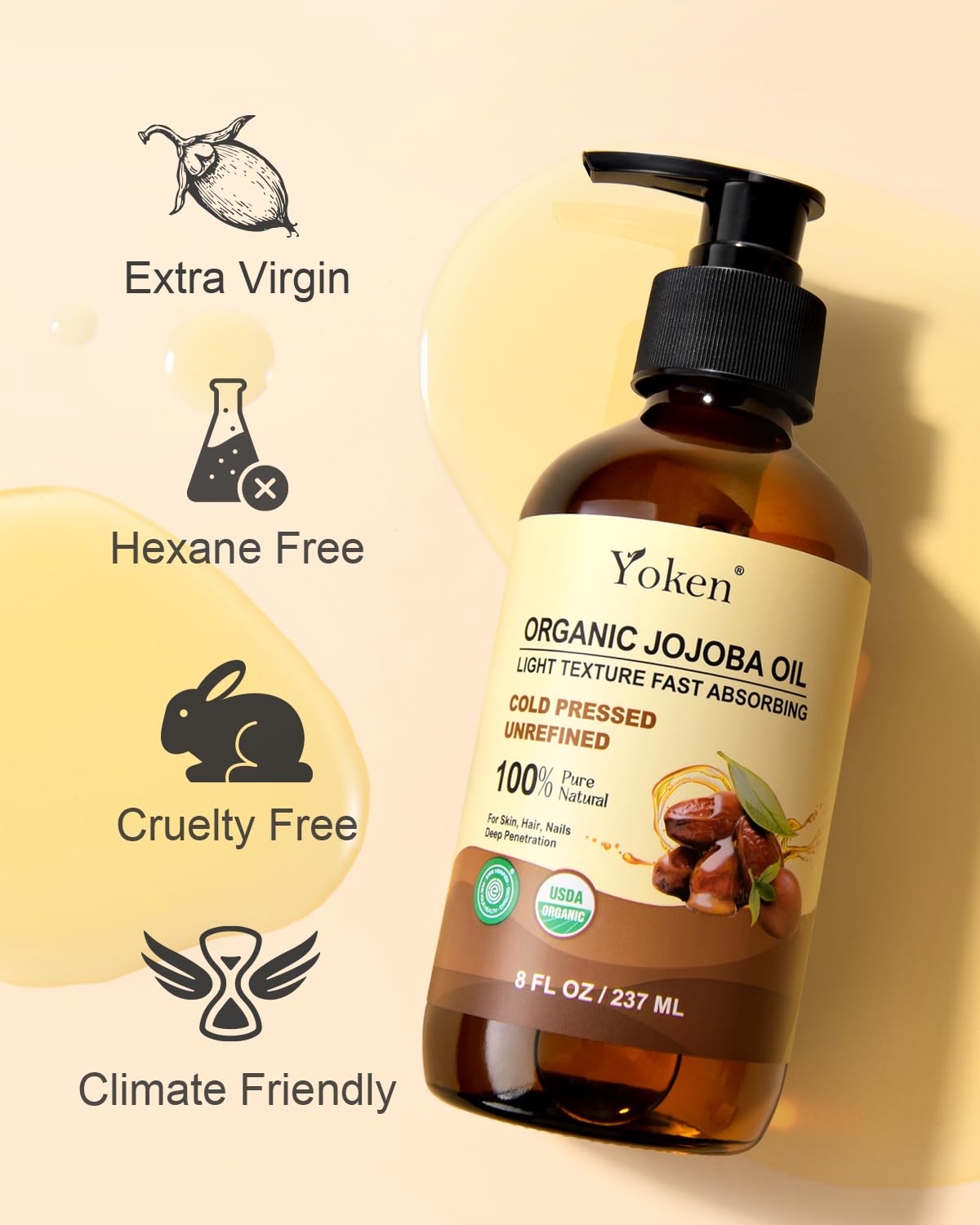 Massage relaxant avec huile Yoken pour détendre et hydrater