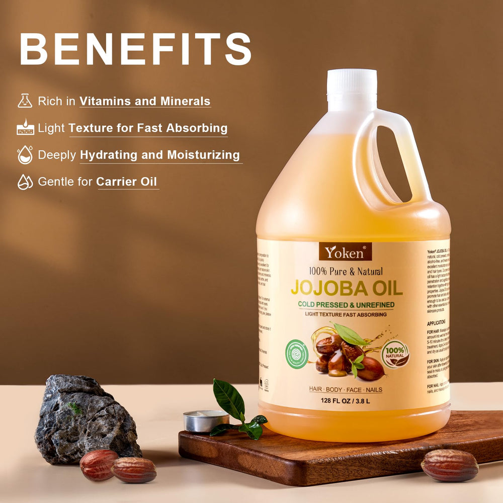 Versement goutte a goutte de Yoken Jojoba pour une application précise.