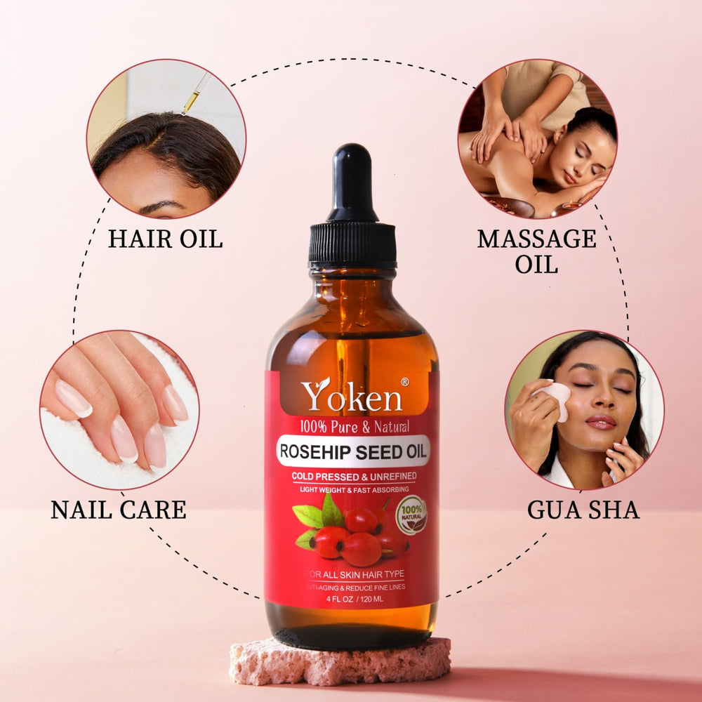 Huile porteuse Yoken rose musquée pour vos mélanges personnalisés.