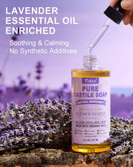 Ingrédients naturels ricin et jojoba dans le savon Castile