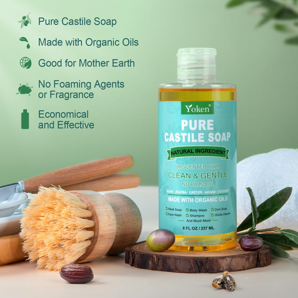 Formule végétalienne Yoken, nettoyant doux pour maison et bébé.