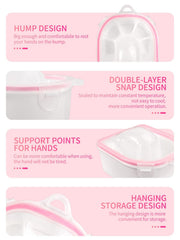 Yokilly bol trempage double couche rose offre deux niveaux de trempage.