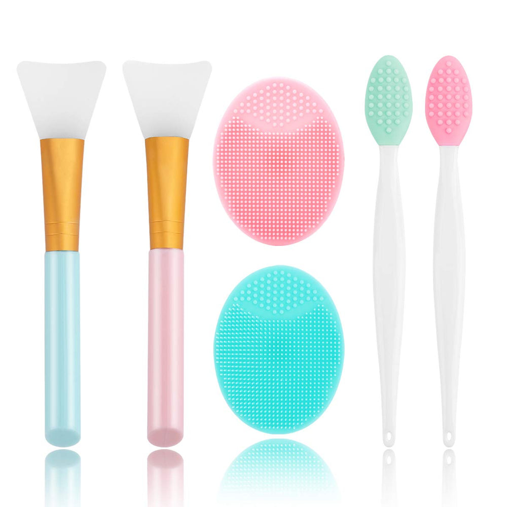 Yokilly kit-brosses-visage-silicone pour nettoyage en douceur et efficacité.